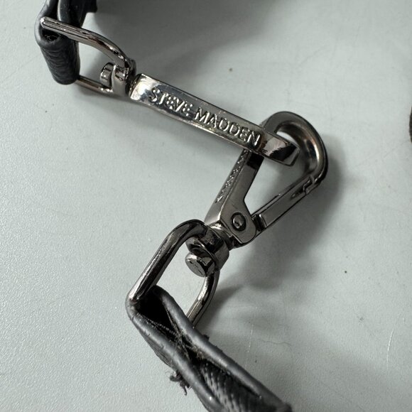 Steve Madden Black Nylon Adjustable Strap - Picture 5 of 8